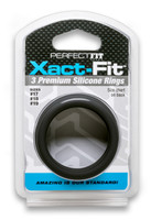 Xact- Fit 3 Premium Silicone Rings - #17, #18, #19