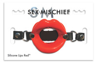 Sex and Mischief Silicone Lips - Red