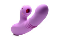 Shegasm Thrusting Suction Rabbit - Purple