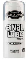 Anal Lube - Natural Lubricant - 3.4 Oz. Bulk