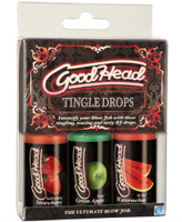 Good Head - Tingle Drops - 3 Pack