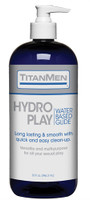Titanmen Hydro Play Water Based Glide - Bulk - 32 Fl. Oz.