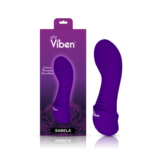 Sabela Mini Thumping G-Spot Vibe - Violet