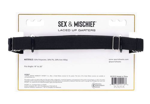 Laced Up Garters