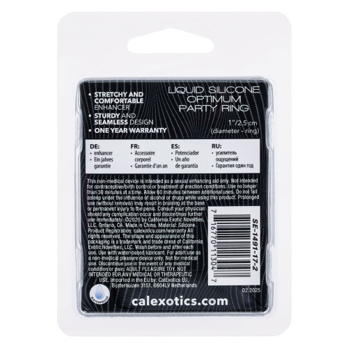 Alpha Liquid Silicone Optimum Party Ring