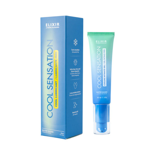 Elixir Cool Sensation Lubricant 30ml 1 Fl Oz