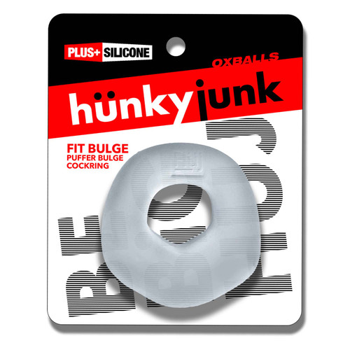 Fit Bulge Hung-Style Cockring Clear Steam