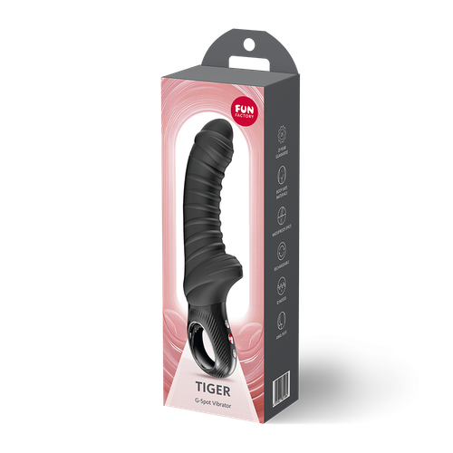 Tiger G-Spot Vibrator Black