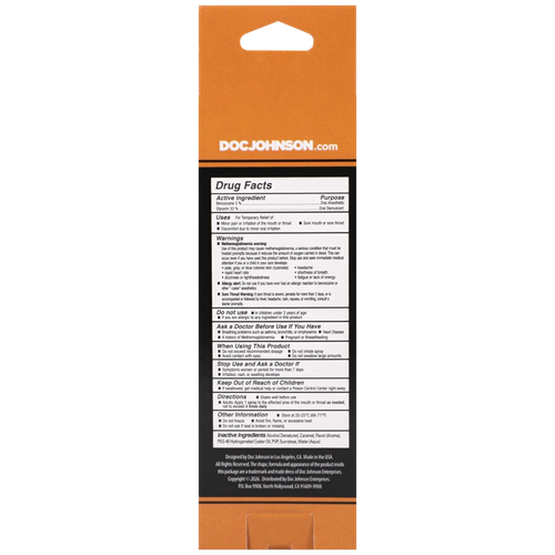 Goodhead - Deep Throat Spray - Salted Caramel - 2 Fl. Oz.