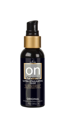 On Insane Ultra-Stimulating Glide Original Unflavored 2 Fl. Oz. 57ml Bottle