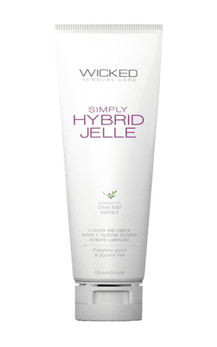 Simply Hybrid Jelle Fragrance Free Lubricant - 4 Fl. Oz.