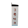 Get Lucky Real Skin 9" Dual Layer Dildo Dark Brown