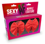 Sexy Af Nipple Couture Red Bows