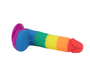7.5" Pride Dildo - Rainbow