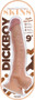 Dick Boy Skins 9" Suction Cup Dildo - Vanilla