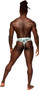 Sheer Print - Sheer Thong - Large/x-Large - Flamingo