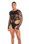 Out of Orbit Bodysuit - Large/xl - Black