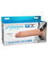 Fantasy X-Tensions Elite 7" Silicone Hollow Strap Dual Density Light