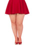 Industrial Net Pantyhose 1x 2x Red