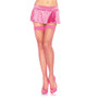 Fence Net Thigh Highs - One Size - Neon Pink