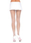 Fishnet Backseam Pantyhose - One Size - White