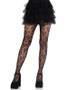 Cherie Heart Net Tights O/s - Black