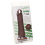 Easy Riders 7" Silicone Dildo - Dark