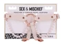 Peaches 'N Creame Pearl Garters - Peach