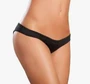 Flattering Mini Srunchy Panty - Small/medium - Black