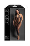 Make Your Move Footless Open Crotch Bodystocking - Queen - Black