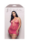 Call Me Baby Criss-Cross Halter Dress - Queen - Hot Pink