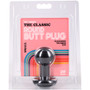 Round Butt Plug Small - Black