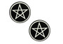 Wicca Black Glitter Nipple Cover Pasties