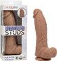 Silicone Rechargeable Big Dick Energy Studs - Brown