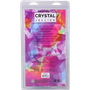 Crystal Jellies - Curved Realistic Cock With Balls - 8 Inch Teal