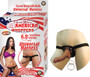 All American Whoppers 6.5-Inch-Dong With Universal Harness Latin