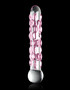 Icicles No. 7 - Clear / Pink