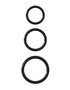 Fantasy C-Ringz Silicone Ring Stamina Set - Black