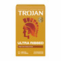 Trojan Stimulations Ulta Ribbed - 12 Pack