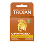 Trojan Intensified Charged Orgasmic Pleasure Condoms - 3 Pack