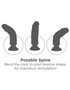 King Cock 8-Inch Vibrating Cock - Light