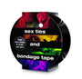 Sex Ties and Bondage Tape - Black