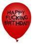 X-Rated Birthday Party Balloons 8 Count