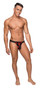 Kiss Me - Micro Thong v - Large/ X-Large - Sheer Lips
