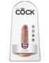 King Cock 5 Inch Cock - Tan