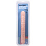 Jr. Veined Double Header 12 Inches - White