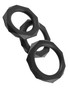 Fantasy C-Ringz Silicone Designer Stamina Set Black
