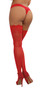Thigh High - One Size - Red