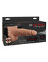 Fetish Fantasy Series 7.5 Inch Hollow Squirting Strap-on With Balls - Flesh