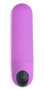 Bang Vibrating Bullet With Remote Control - Purple